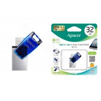 فلش مموری اپیسر موبایل 32 گیگ APACER OTG USB3.1 AH179